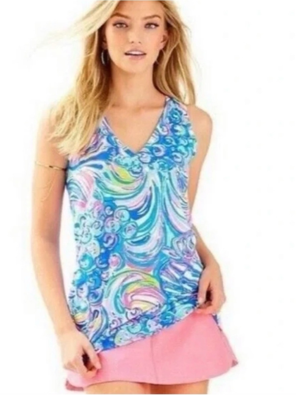 Lilly Pulitzer Jaylynne Tank Guilty Pleasure Medium
